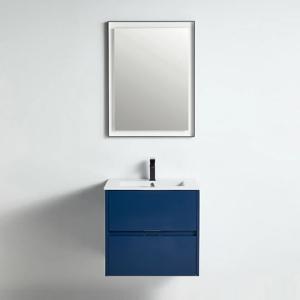 York Collection 24" Single Vanity (Solid Wood) - Navy Blue - Call for Price