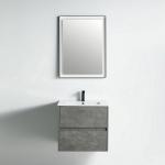 York Collection 24" Single Vanity (Solid Wood) - Grey Marble Grain - Call for Price