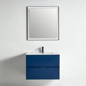 York Collection 30" Single Vanity (Solid Wood) - Navy Blue - Call for Price