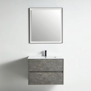 York Collection 30" Single Vanity (Solid Wood) - Grey Marble Grain - Call for Price