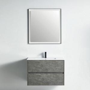 York Collection 32" Single Vanity (Solid Wood) - Grey Marble Grain - Call for Price