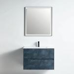 York Collection 32" Single Vanity (Solid Wood) - Blackish Green Marble - Call for Price