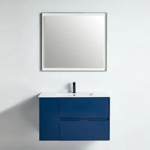 York Collection 36" Single Vanity (Solid Wood) - Navy Blue - Call for Price