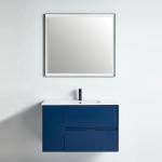 York Collection 36" Single Vanity (Solid Wood) - Navy Blue - Call for Price