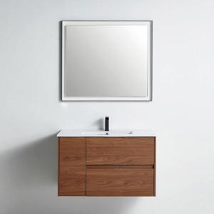 York Collection 36" Single Vanity (Solid Wood) - Brown Ebony - Call for Price
