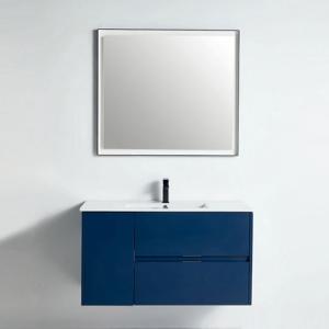 York Collection 40" Single Vanity (Solid Wood) - Navy Blue - Call for Price