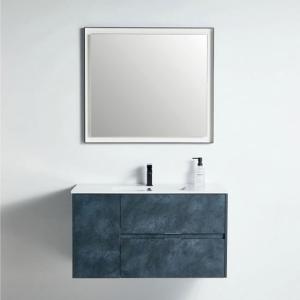 York Collection 40" Single Vanity (Solid Wood) - Blackish Green Marble - Call for Price