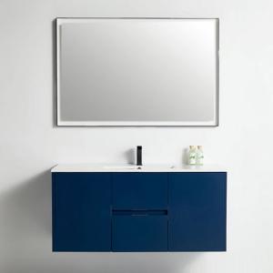 York Collection 48" Single Vanity (Solid Wood) - Navy Blue - Call for Price