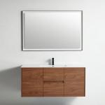 York Collection 48" Single Vanity (Solid Wood) - Brown Ebony - Call for Price