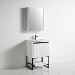 Zurich Collection 24" Single Vanity (Solid Wood) - White - Call for Price