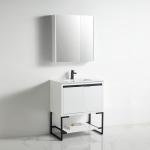Zurich Collection 30" Single Vanity (Solid Wood) - White - Call for Price