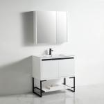 Zurich Collection 36" Single Vanity (Solid Wood) - White - Call for Price