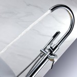 Pulse Freestanding Tub Filler with Diverter