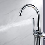 Pulse Freestanding Tub Filler with Diverter