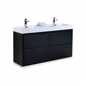 Bliss Double Sink Modern Bathroom Vanity