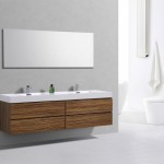 Bliss Double Sink Modern Bathroom Vanity