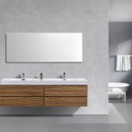 Bliss Double Sink Modern Bathroom Vanity