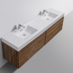 Bliss Double Sink Modern Bathroom Vanity