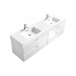 Bliss Double Sink Modern Bathroom Vanity