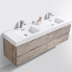 Bliss Double Sink Modern Bathroom Vanity