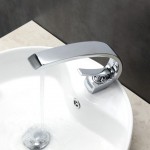 Aqua Arcco Single Lever Modern Bathroom Vanity Faucet