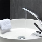 Aqua Arcco Single Lever Modern Bathroom Vanity Faucet