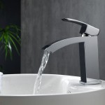 Aqua Balzo Single Lever Wide Spread Bathroom Vanity Faucet