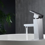 Aqua Piazza Single Lever Bathroom Vanity Faucet