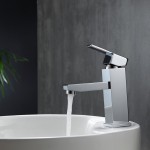 Aqua Piazza Single Lever Bathroom Vanity Faucet