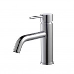 Aqua Rondo Single Hole Mount Bathroom Vanity Faucet