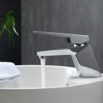 Aqua Siza Single Lever Modern Bathroom Vanity Faucet