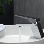 Aqua Siza Single Lever Modern Bathroom Vanity Faucet