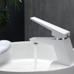 Aqua Siza Single Lever Modern Bathroom Vanity Faucet