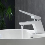 Aqua Siza Single Lever Modern Bathroom Vanity Faucet