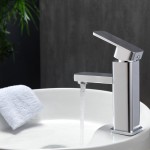 Aqua Soho Single Hole Mount Bathroom Vanity Faucet