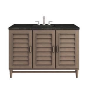 Portland 48IN Single Vanity Whitewashed Walnut w/ 3 CM Phantome Eclos Top