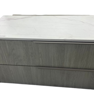 40" Floating Vanity off white