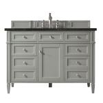 Brittany 48" Single Vanity, Urban Gray, w/ 3 CM Phantome Eclos Top