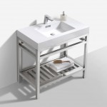 Cisco Stainless Steel Console with Acrylic Sink