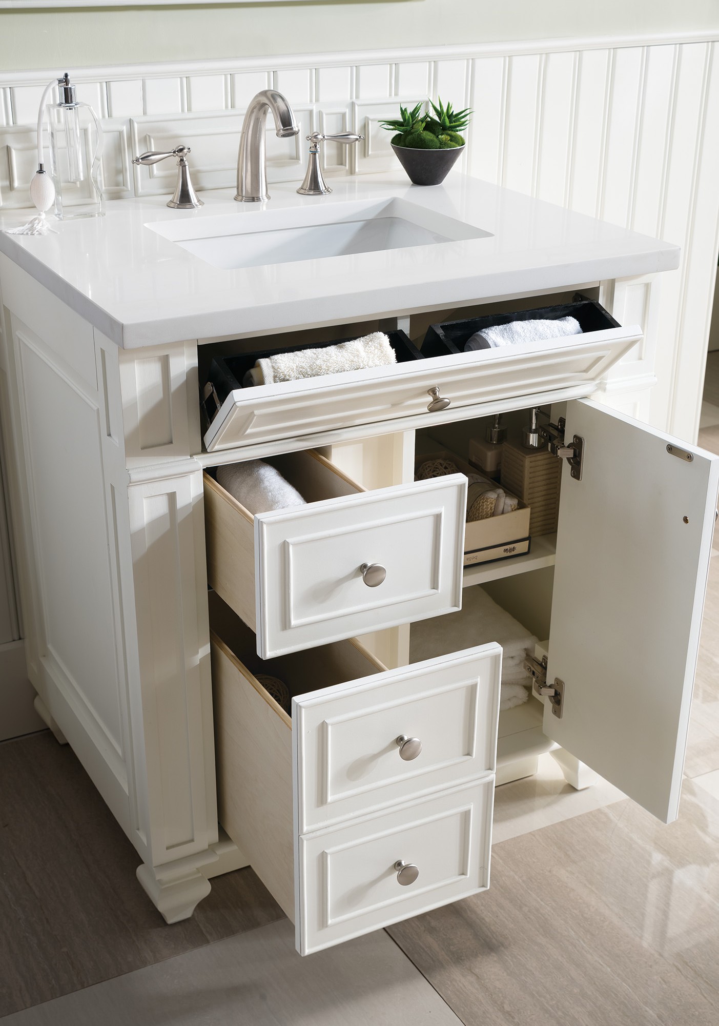 Bristol Single Vanity (With Mirror)