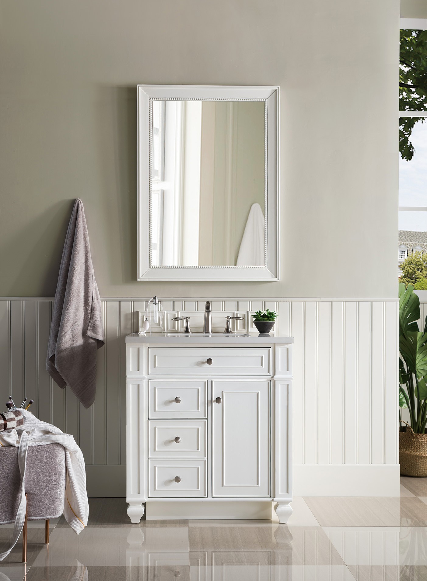 Bristol Single Vanity (With Mirror)