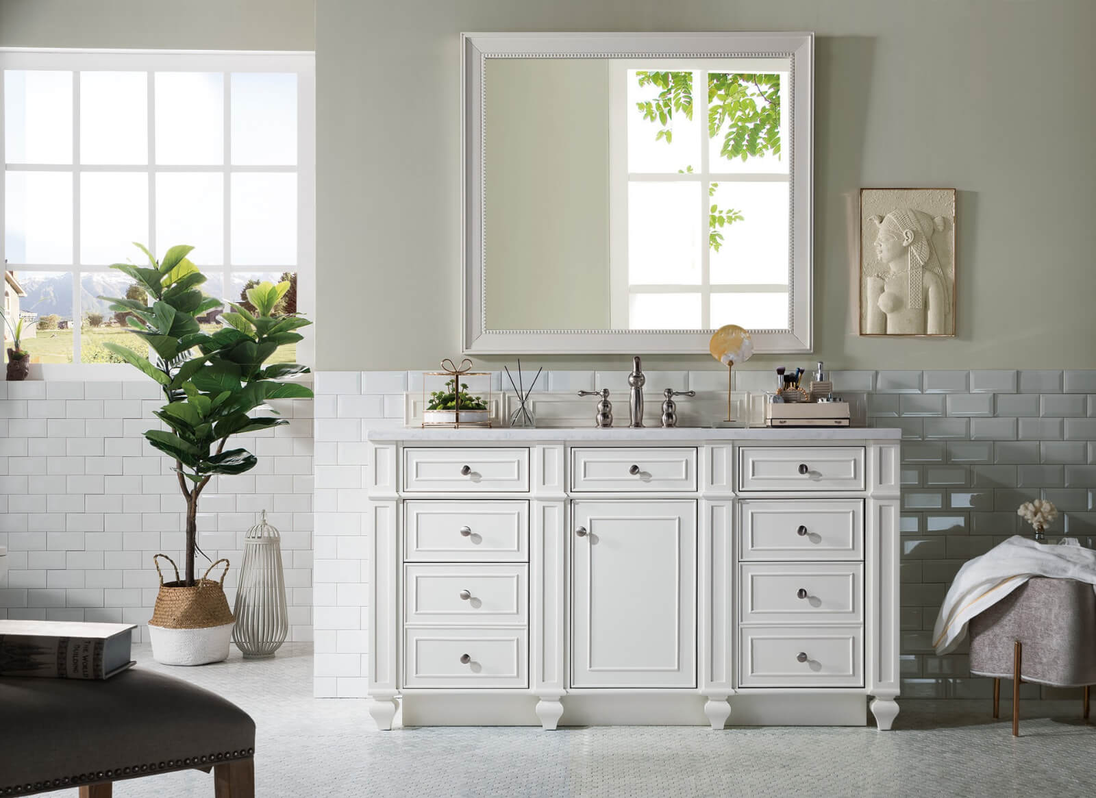 Bristol Single Vanity (Without Mirror)