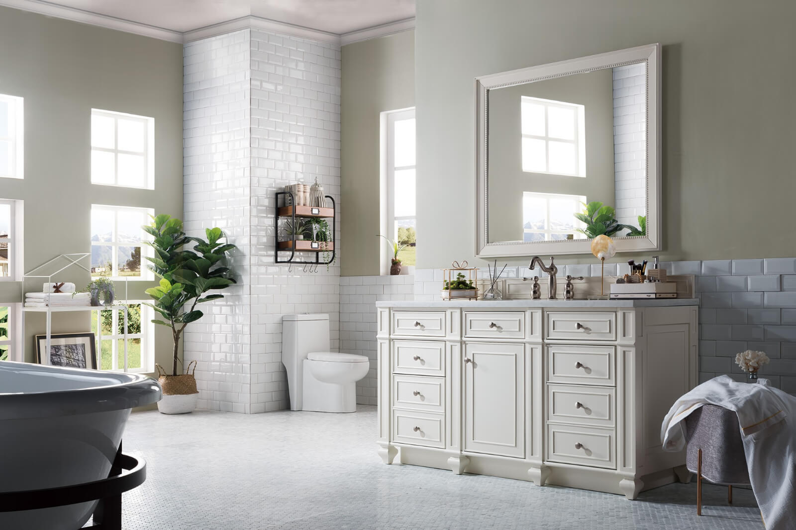 Bristol Single Vanity (Without Mirror)