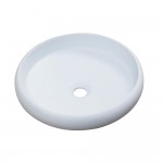 Aquamoon 1153 Modern Round Vessel Solid Surface