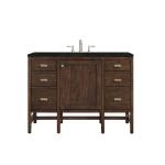 Addison 48" Single Vanity, Mid-Century Acacia, w/ 3 CM Phantome Eclos Top