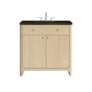 Gracyn 36" Single Vanity, Coastal Driftwood, w/ 3 CM Phantome Eclos Widespread Top