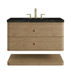 Allamari 36" Single Vanity, Dune Mist w/ 3 CM Phantome Eclos Top